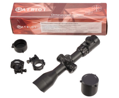 Оптический прицел PATRIOT P3-12х44AOEMG Mil-Dot (Compact) 30мм. гарантия 12 месяцев BH-PT312MG