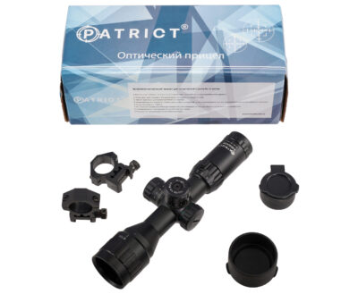 Оптический прицел PATRICTP3-9х32AO Mil-Dot (Compact) + кольца на вивер гарантия 12 месяцев BH-PT339EM