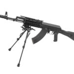 Сошки крепление на антабку с качающейся базой и подлоком 9"-13" BH-BP15